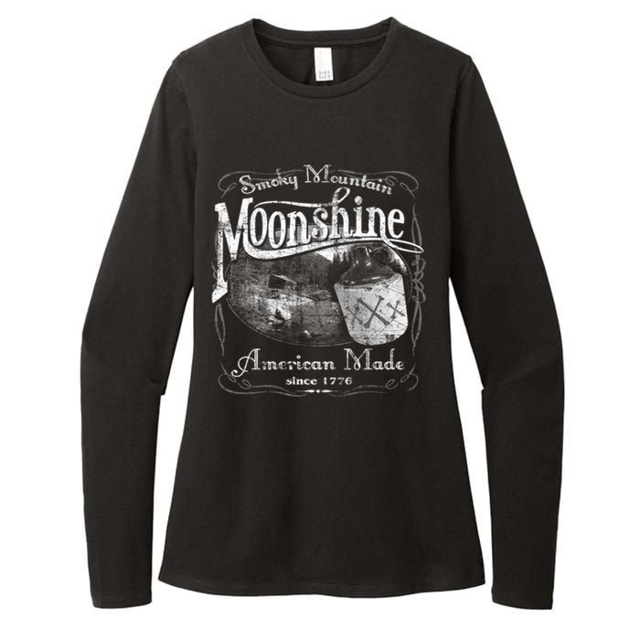 Smokey Mountain Moonshine Womens CVC Long Sleeve Shirt