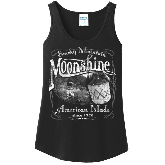 Smokey Mountain Moonshine Ladies Essential Tank