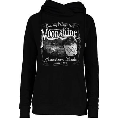 Smokey Mountain Moonshine Womens Funnel Neck Pullover Hood