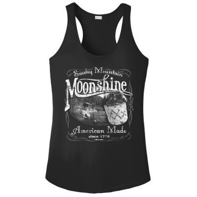 Smokey Mountain Moonshine Ladies PosiCharge Competitor Racerback Tank