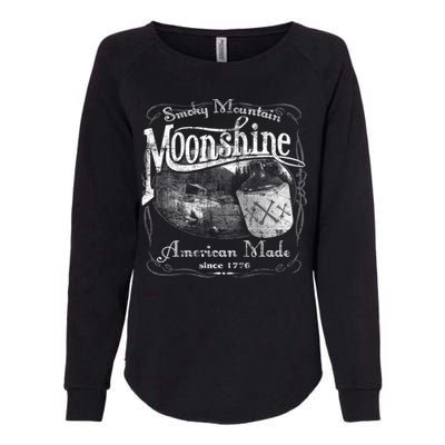 Smokey Mountain Moonshine Womens California Wash Sweatshirt