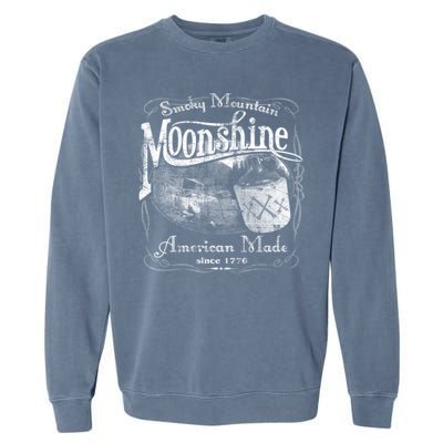 Smokey Mountain Moonshine Garment-Dyed Sweatshirt