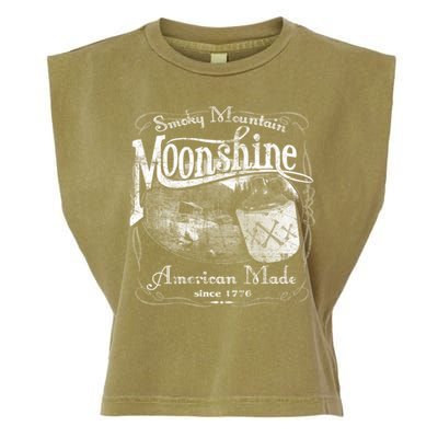 Smokey Mountain Moonshine Garment-Dyed Women's Muscle Tee