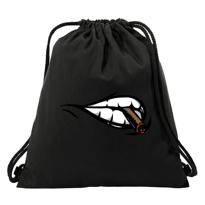 Smoking Drawstring Bag