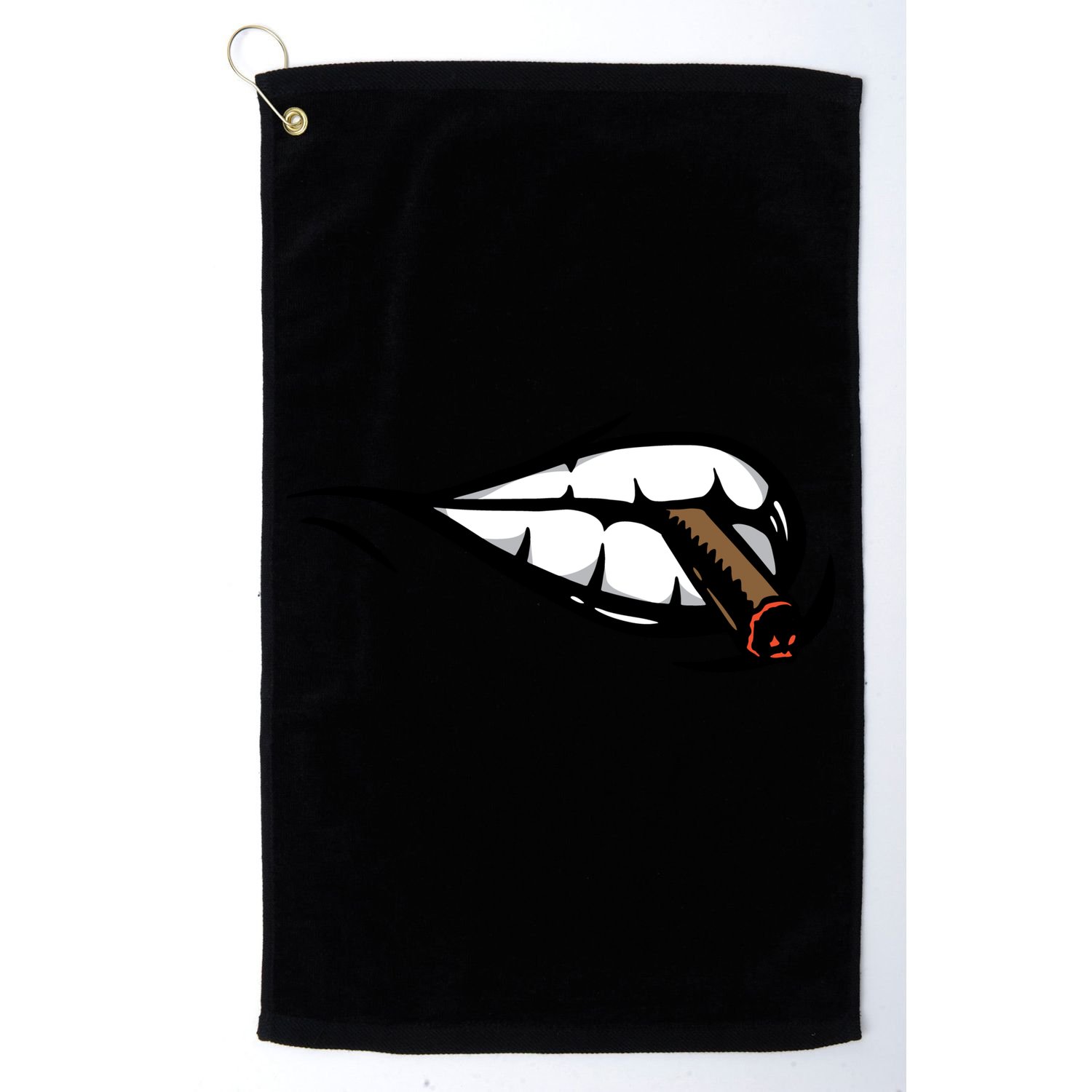 Smoking Golf Towel