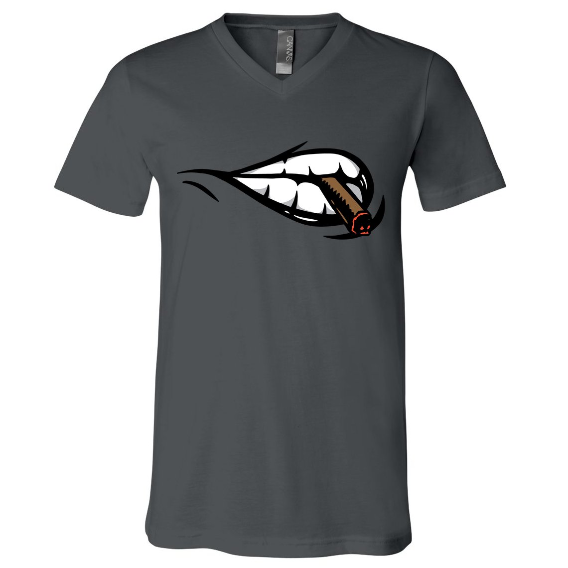 Smoking V-Neck T-Shirt