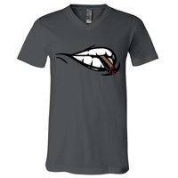 Smoking V-Neck T-Shirt