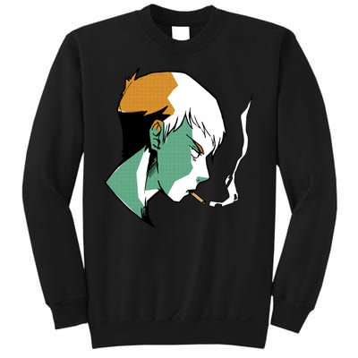 Smoking Anime Boy Sweatshirt