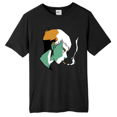 Smoking Anime Boy Tall Fusion ChromaSoft Performance T-Shirt