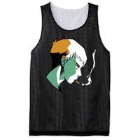 Smoking Anime Boy Mesh Reversible Basketball Jersey Tank