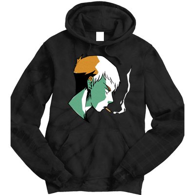 Smoking Anime Boy Tie Dye Hoodie