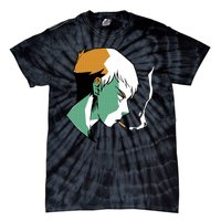 Smoking Anime Boy Tie-Dye T-Shirt