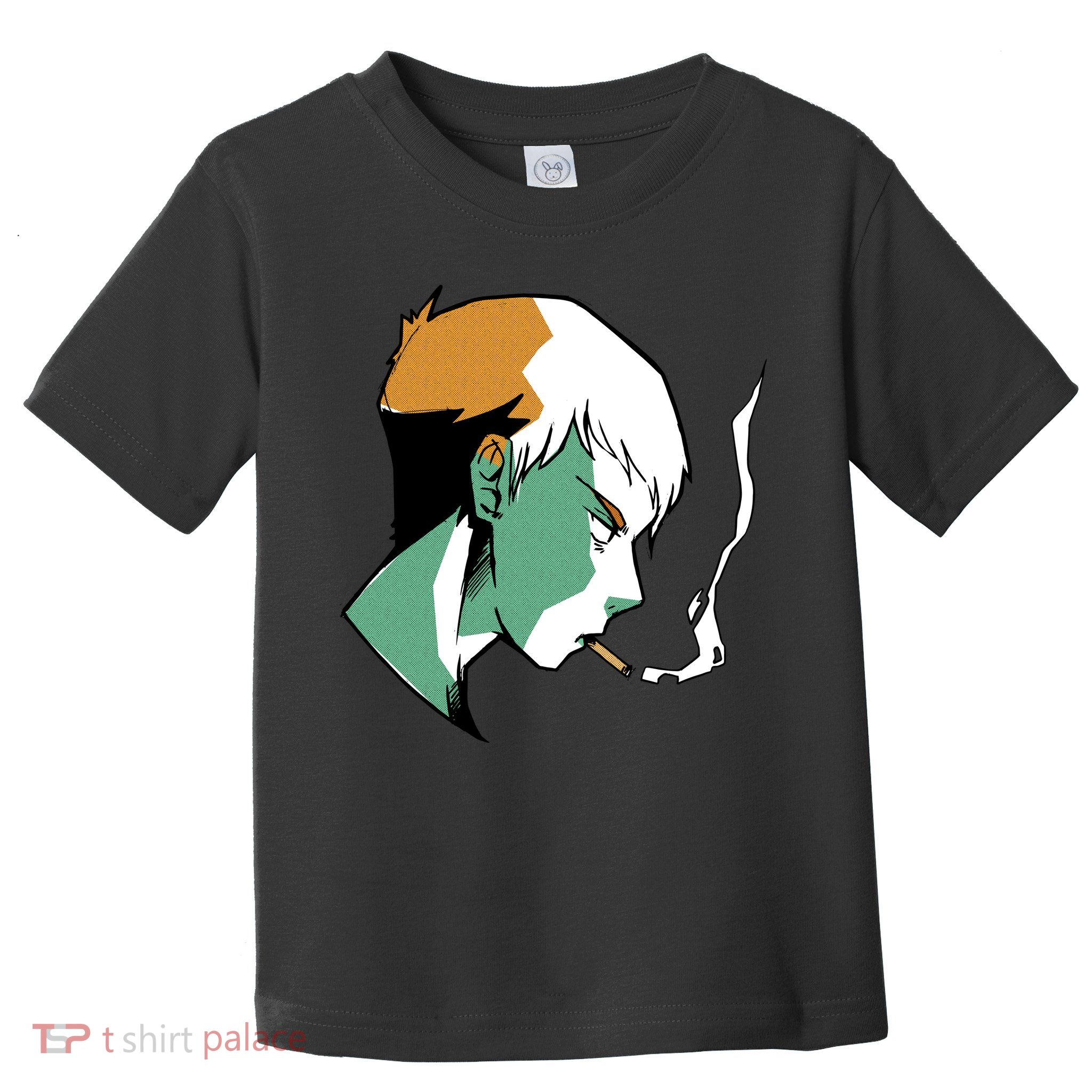 Smoking Anime Boy Toddler T-Shirt