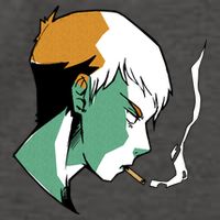 Smoking Anime Boy Vector Backpack