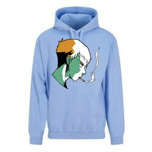 Smoking Anime Boy Unisex Surf Hoodie