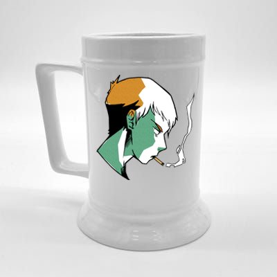 Smoking Anime Boy Beer Stein