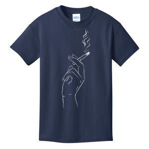 Smoking Hand Kids T-Shirt