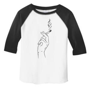 Smoking Hand Toddler Fine Jersey T-Shirt