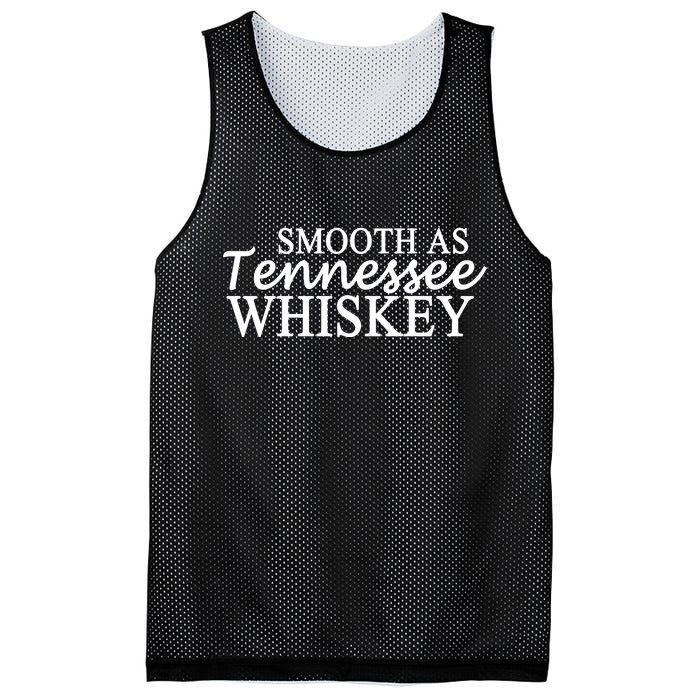 Smooth As Tennessee Whiskey Mesh Reversible Basketball Jersey Tank