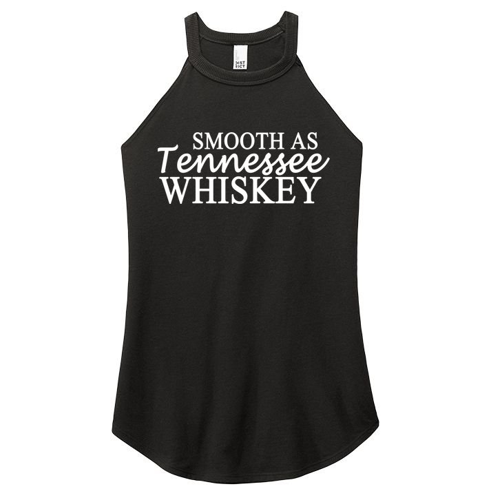 Smooth As Tennessee Whiskey Women's Perfect Tri Rocker Tank