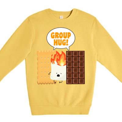 S'mores Group Hug Premium Crewneck Sweatshirt