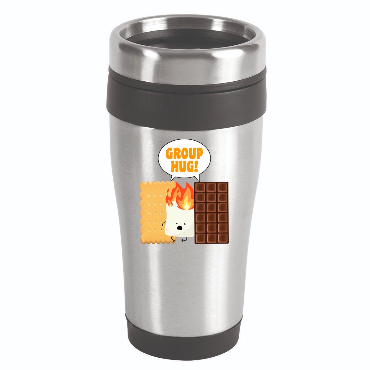S'mores Group Hug 16oz Travel Tumbler