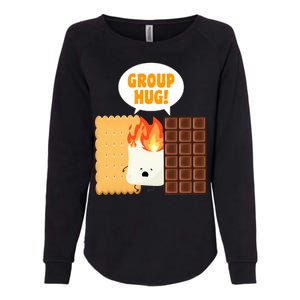 S'mores Group Hug Womens California Wash Sweatshirt