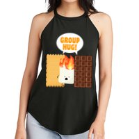 S'mores Group Hug Women's Perfect Tri Rocker Tank