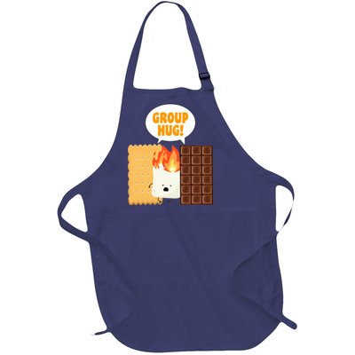 S'mores Group Hug Full-Length Apron With Pockets