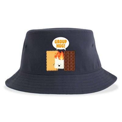 S'mores Group Hug Sustainable Bucket Hat