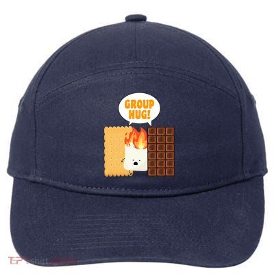 S'mores Group Hug 7-Panel Snapback Hat