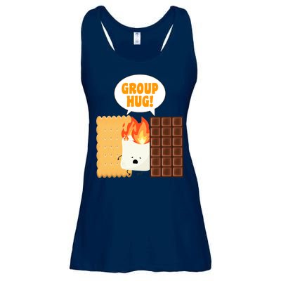 S'mores Group Hug Ladies Essential Flowy Tank