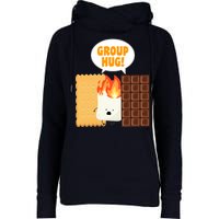 S'mores Group Hug Womens Funnel Neck Pullover Hood