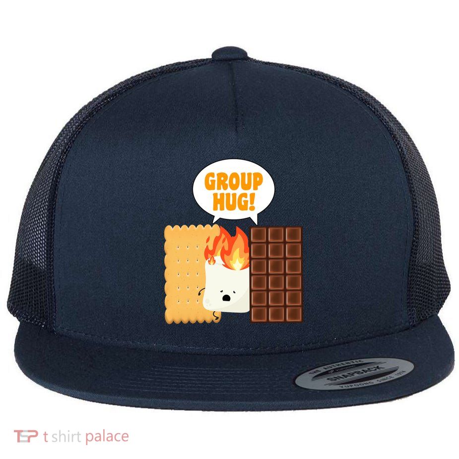 S'mores Group Hug Flatbill Hat