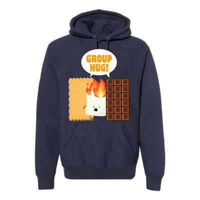 S'mores Group Hug Premium Hoodie