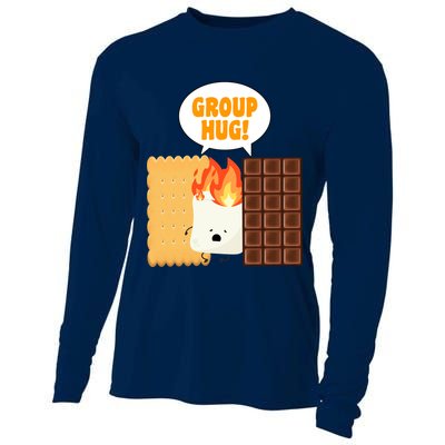 S'mores Group Hug Cooling Performance Long Sleeve Crew