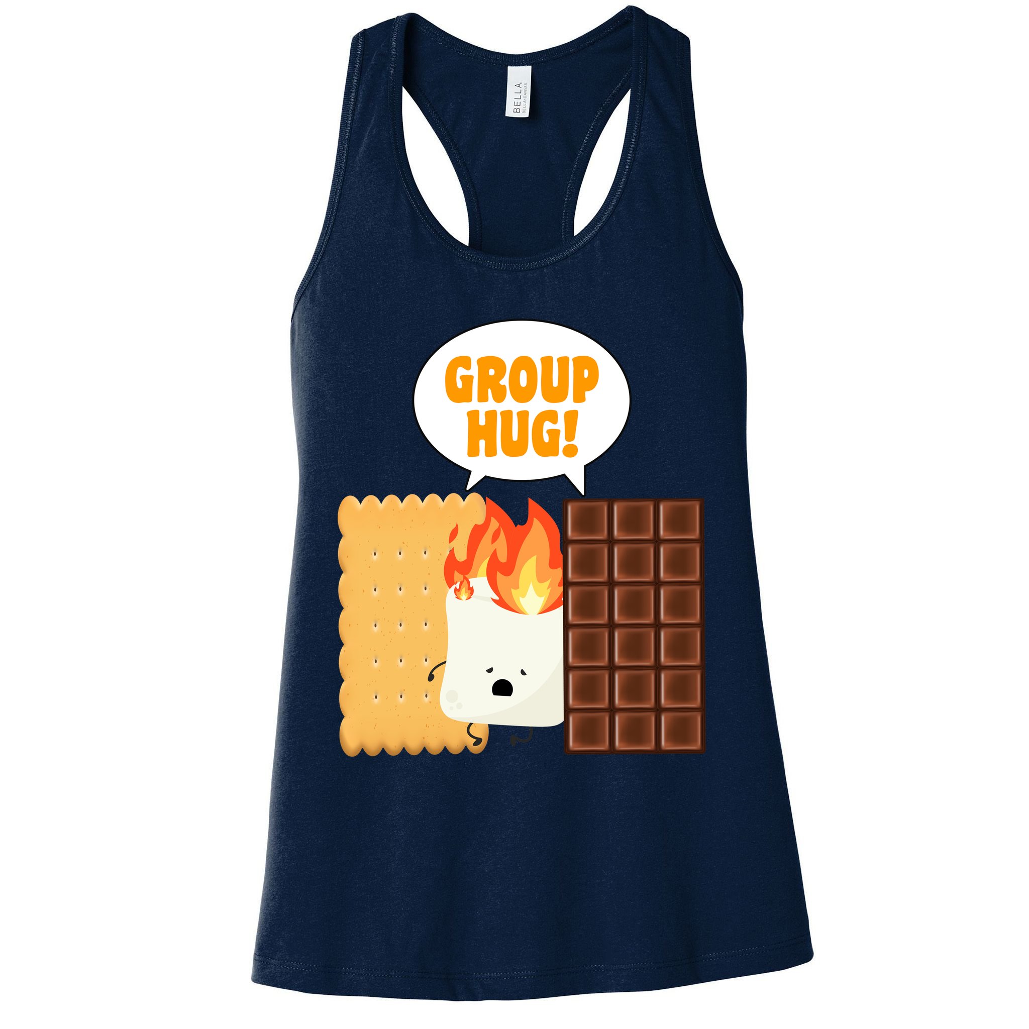 S'mores Group Hug Womens Tank Top