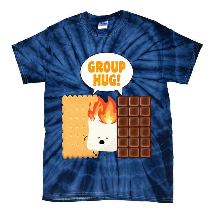 S'mores Group Hug Tie-Dye T-Shirt