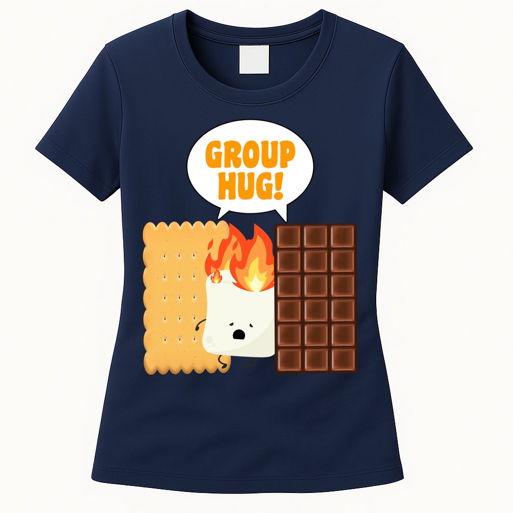 S'mores Group Hug Womens T-Shirt