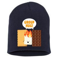 S'mores Group Hug Short Acrylic Beanie