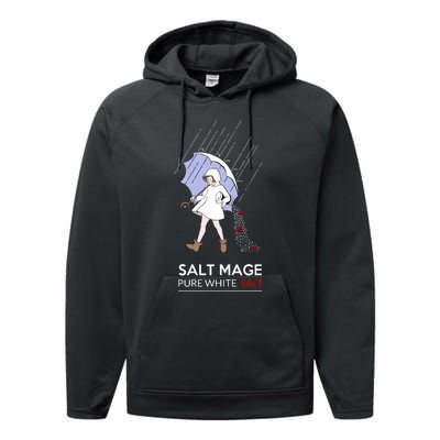 Salt Mage Pure White Salt Performance Fleece Hoodie