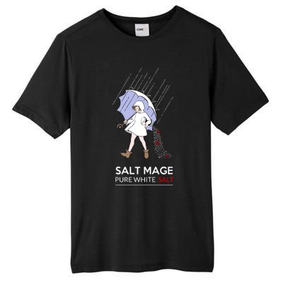 Salt Mage Pure White Salt Tall Fusion ChromaSoft Performance T-Shirt