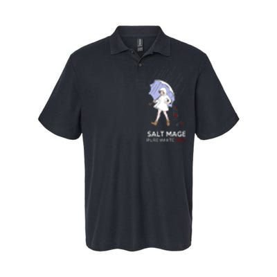 Salt Mage Pure White Salt Softstyle Adult Sport Polo