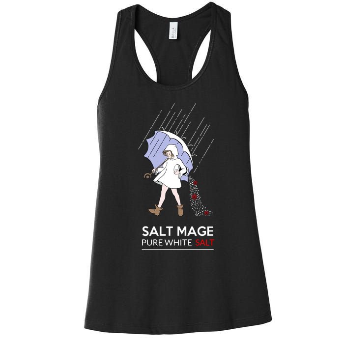 Salt Mage Pure White Salt Women's Racerback Tank