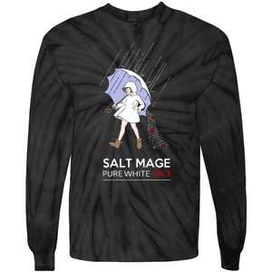 Salt Mage Pure White Salt Tie-Dye Long Sleeve Shirt