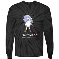 Salt Mage Pure White Salt Tie-Dye Long Sleeve Shirt