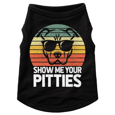 Show Me Pitties Retro Pitbull Pitty Dog Lover Owner Vintage Doggie Tank