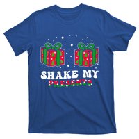 Shake My Presents Jingle My Balls Couples Christmas Gift T-Shirt