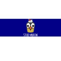 Stud Muffin Puffin Pun Best Pastries Birds Cute Gift Bumper Sticker