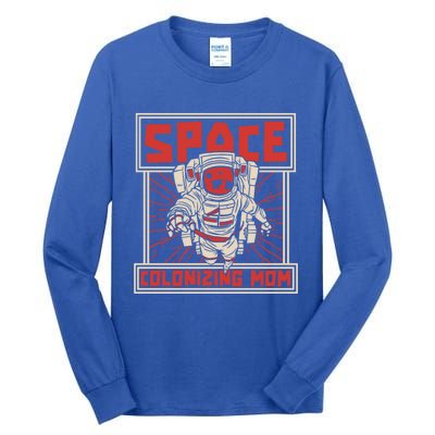 Space Mom Planets Great Gift Solar System Galaxy Space Colonization Gift Tall Long Sleeve T-Shirt